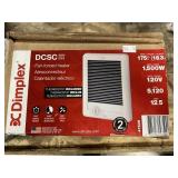 Dimplex Fan Forced Heater 1500 Watt 120 Volt