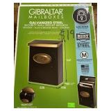 Galvanized Steel Wall Mount Mailbox