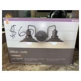 Allen And Roth 2 Light Vanity Bar