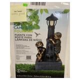Kids Lamp Post Fountain Untested