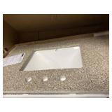 Castle Rock Vanity Top 22x37 Inches