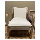 Wooden Lounge Chair Damaged