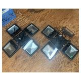 30w Rgb Led Floor Lights, 2 Brackets With 4 Lights