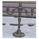 Candelabra Silver Plate 18x16