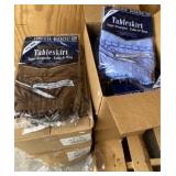 4 Cases Round Table Skirts Assorted Colors