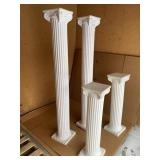 4 Plastic Pedestal 2-39 Inch 2-72 Inch
