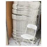 60-white Folding Chairs