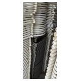 65-white And Brown Folding Chairs