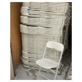 60-white Folding Chairs