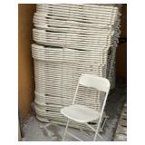 65-white Folding Chairs
