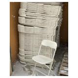 55-white Folding Chairs