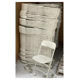 44-white Folding Chairs