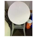 1-31 Inch Round Folding Table Scratches