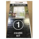 Gliding Patio Door Frame Kit