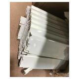 Folding Door 48x96", Missing Hardware, Damaged