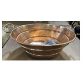 Hammered Copper Tub Sink And Vessel Kit
