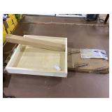 Interbuild Acacia Wall Shelf 42x10x1.5 Inches