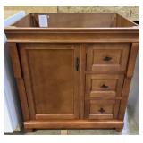 Bath Base Cabinet 30x21.5x34 Inches