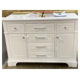 Bath Sink Base 48x22x33.5 Inches Sink Soft Close