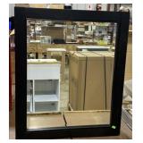 Black Medicine Cabinet 22x26x7 Inches