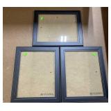 3-8x10 Picture Frames