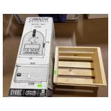 Wood Crate And 9x7 Mailbox