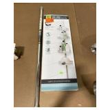 Aluminum Shower Caddy, Chrome Adjustable Rod