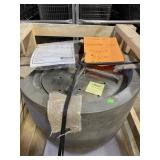 Pentola 2 Concrete Gas Fire Pit 24x21inches