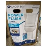 Glacier Bay Power Flush Toilet White