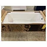 Aloha Bathtub Porcelain Finished Steel 60x30x14"