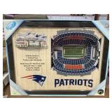 Stadium Views Patriots 25.5x19.5 Inches
