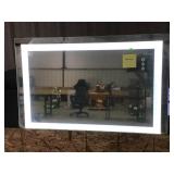 Mirror Lighted And Defogger 36x24" Tested, Works