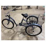 Schwinn 24 Inch Trike, Damaged Fender