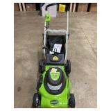 Greenworks 20" 12a 3-in-1 Cutting Push Mower,
