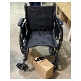 Wheel Chair With Foot Rest Damaged