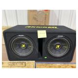 Kicker Comp C Speaker 28x14x14 Inches Untested