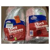 2 Master Flow 6 Inch 5 Foot Duct Sleeves
