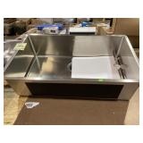 Farm Sink Stainless Steel 31.5x18.5x9" Corner