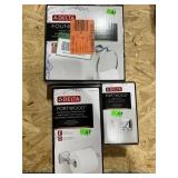 Delta Robe Hook, Toilet Paper Holder, Towel Ring