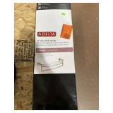 Delta 18 Inch Glass Shelf With Bar