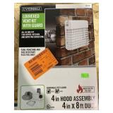 Everbilt Louvered Vent Kit With Guard