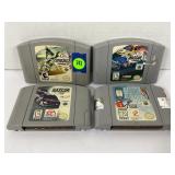 LOT OF 4 N64 SPORTS GAMES - SUPERCROSS 2000,