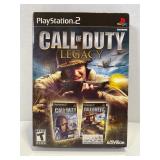 PS2 CALL OF DUTY LEGACY DUAL PACK FINEST HOUR AND