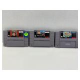 LOT OF 3 SNES GAMES - HOME ALONE, HOME ALONE 2,