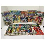 LOT OF 19 MARVEL COMICS - SOLO AVENGERS STARRING