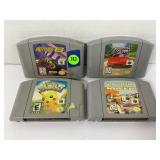 LOT OF 4 N64 GAMES - EXTREME G, CRUISIN