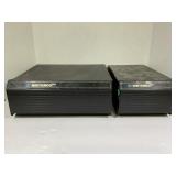 LOT OF 2 NINTENDO N64 GAME HOLDERS - ONE IS