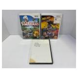 LOT OF 3 Wii GAMES - SIM ANIMALS, LINK