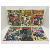 LOT OF 6 MARVEL COMICS - TRANSFORMERS #1-6