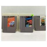 LOT OF 3 NES GAMES - DYNOWARZ, JOUST, LIFE FORCE